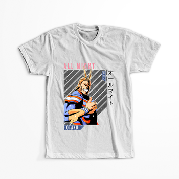 Koszulka Biała My Hero Academia / Akademia bohaterów - WYBIERZ KOLOR KOSZULKI I FASON