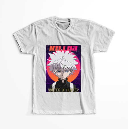 Koszulka Biała Hunter x Hunter WYBIERZ KOLOR KOSZULKI I FASON