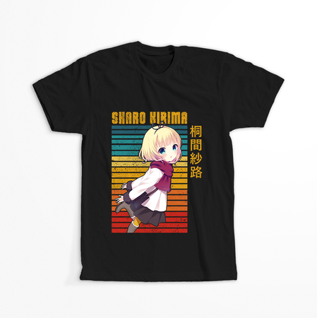 Koszulka Czarna - Is the Order a Rabbit?  - WYBIERZ KOLOR KOSZULKI I FASON