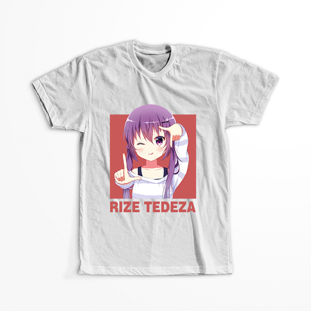 Koszulka Biała - Is the Order a Rabbit?  - WYBIERZ KOLOR KOSZULKI I FASON