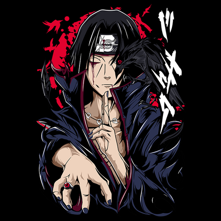 Koszulka Biała Naruto / Boruto - WYBIERZ KOLOR KOSZULKI I FASON