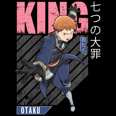 Koszulka Czarna Seven Deadly Sins - WYBIERZ KOLOR KOSZULKI I FASON