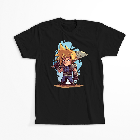 Koszulka Czarna - Final Fantasy - WYBIERZ KOLOR KOSZULKI I FASON