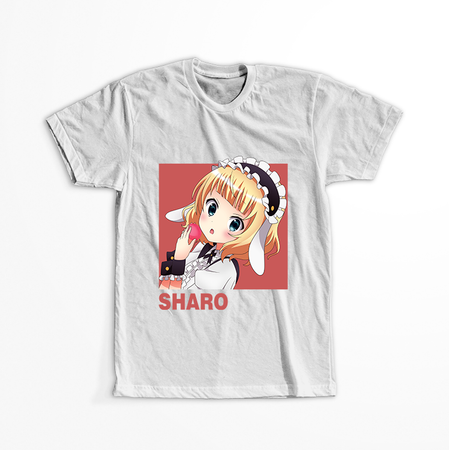 Koszulka Biała - Is the Order a Rabbit? - WYBIERZ KOLOR KOSZULKI I FASON