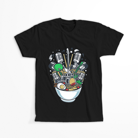 Koszulka Ramen KOLOR KOSZULKI I FASON