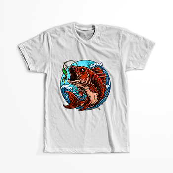 Koszulka Ryby WYBIERZ KOLOR KOSZULKI I FASON