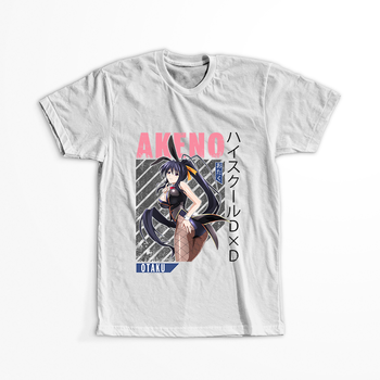 Koszulka Biała Highschool DxD - WYBIERZ KOLOR KOSZULKI I FASON