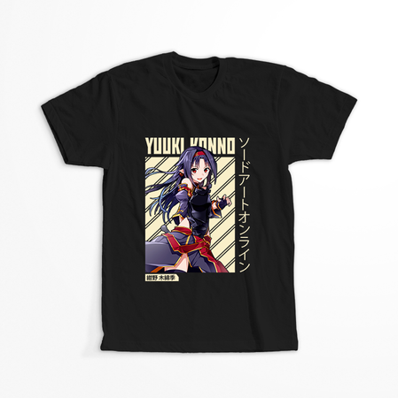 Koszulka Czarna Sword Art Online WYBIERZ KOLOR KOSZULKI I FASON