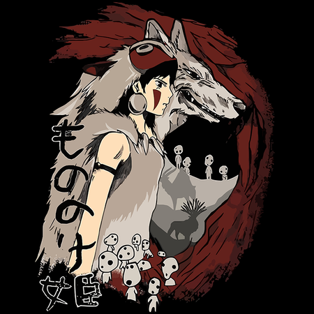 Torba z uszami z Princess Mononoke