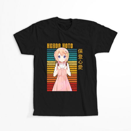 Koszulka Czarna - Is the Order a Rabbit?  - WYBIERZ KOLOR KOSZULKI I FASON