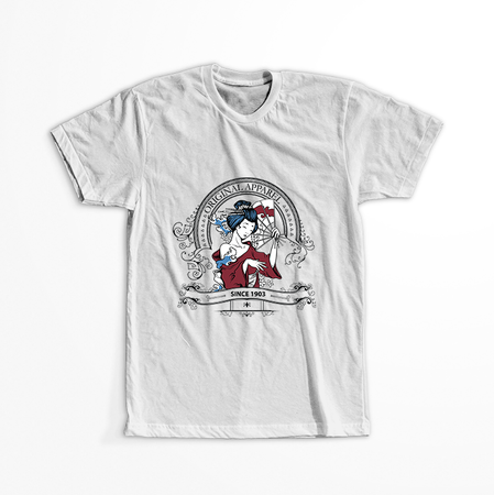 Koszulka Gejsza WYBIERZ KOLOR KOSZULKI I FASON