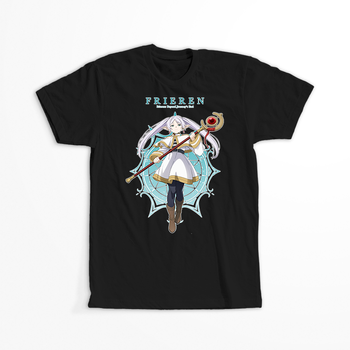 Koszulka Czarna Sousou no Frieren WYBIERZ KOLOR KOSZULKI I FASON