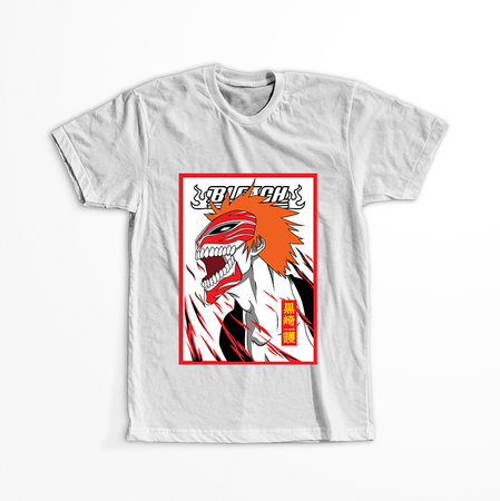 Koszulka Biała Bleach - WYBIERZ KOLOR KOSZULKI I FASON