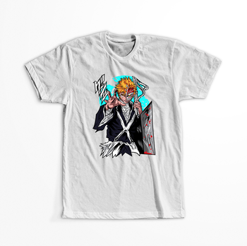 Koszulka Biała Bleach - WYBIERZ KOLOR KOSZULKI I FASON