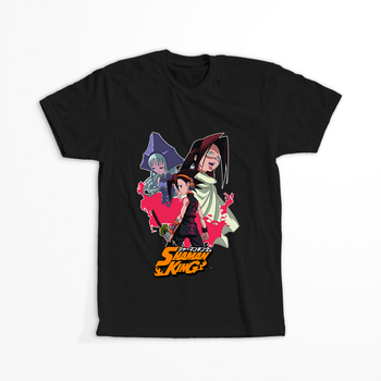 Koszulka Czarna Shaman King WYBIERZ KOLOR KOSZULKI I FASON