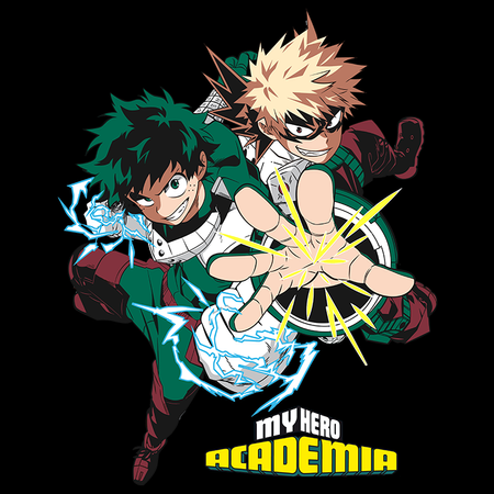 Koszulka Biała My Hero Academia / Akademia bohaterów - WYBIERZ KOLOR KOSZULKI I FASON