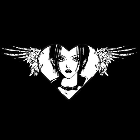 Koszulka Czarna Nana - WYBIERZ KOLOR KOSZULKI I FASON