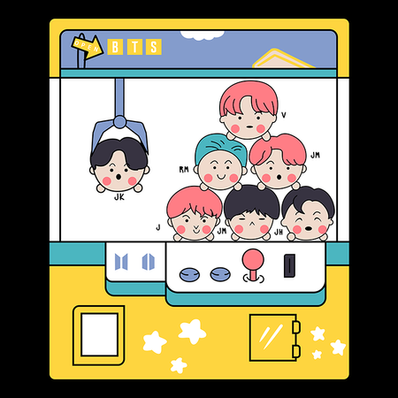 Torba z uszami z BTS