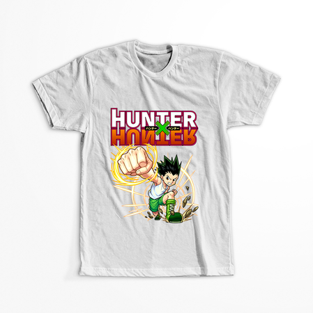 Koszulka Biała Hunter x Hunter WYBIERZ KOLOR KOSZULKI I FASON