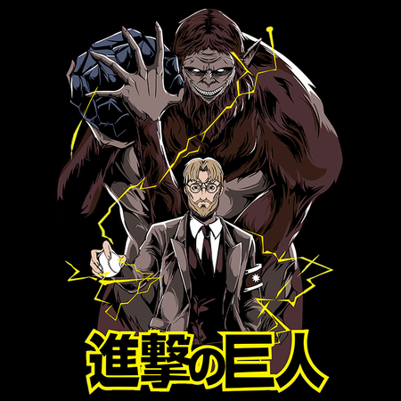 Torba z uszami z Attack on titan