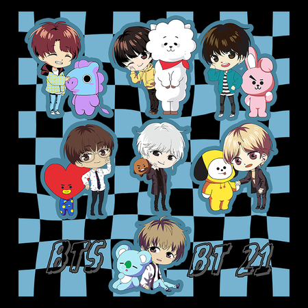 Torba z uszami z BTS