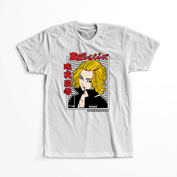 Koszulka Biała Tokyo Revengers WYBIERZ KOLOR KOSZULKI I FASON