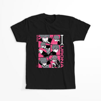 Koszulka Czarna - Blue Lock - WYBIERZ KOLOR KOSZULKI I FASON