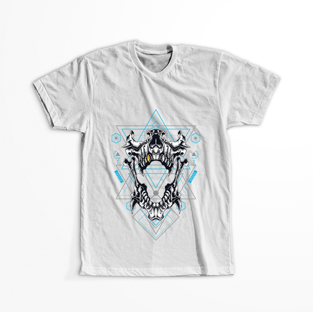 Koszulka Czaszka WYBIERZ KOLOR KOSZULKI I FASON