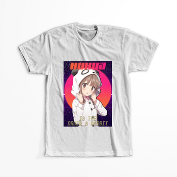 Koszulka Biała - Is the Order a Rabbit?  - WYBIERZ KOLOR KOSZULKI I FASON