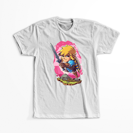 Koszulka Biała The Legend of Zelda - WYBIERZ KOLOR KOSZULKI I FASON