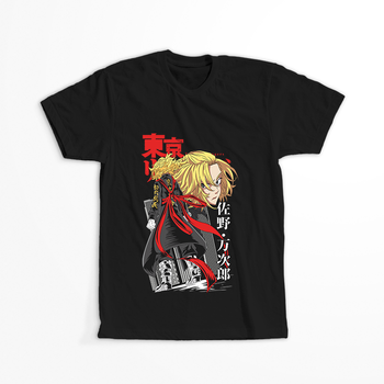 Koszulka Czarna Tokyo Revengers WYBIERZ KOLOR KOSZULKI I FASON