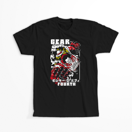 Koszulka Czarna One Piece - WYBIERZ KOLOR KOSZULKI I FASON