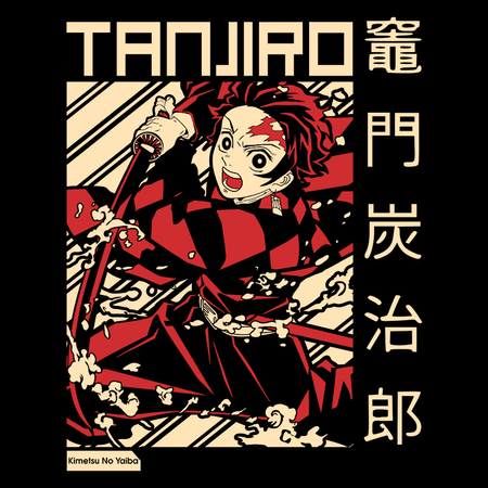 Koszulka Biała Demon Slayer / Kimetsu no Yaiba / Miecz zabójcy demonów - WYBIERZ KOLOR KOSZULKI I FASON