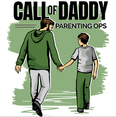 Koszulka Call of Daddy WYBIERZ KOLOR KOSZULKI I FASON