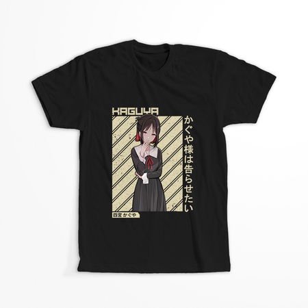 Koszulka Czarna Kaguya-sama Love Is War WYBIERZ KOLOR KOSZULKI I FASON