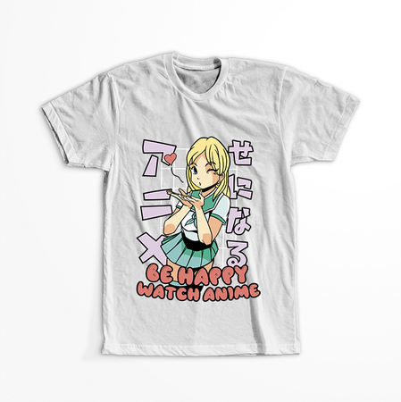 Koszulka Be happy WYBIERZ KOLOR KOSZULKI I FASON