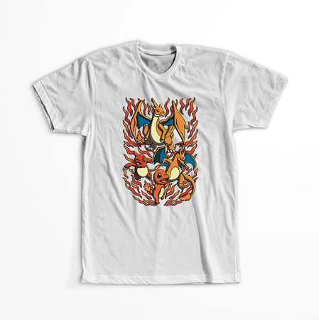 Koszulka Biała - Pokemon - WYBIERZ KOLOR KOSZULKI I FASON