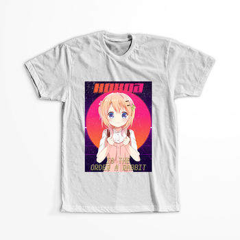 Koszulka Biała - Is the Order a Rabbit?  - WYBIERZ KOLOR KOSZULKI I FASON
