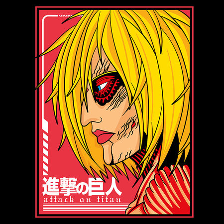 Torba z uszami z Attack on titan