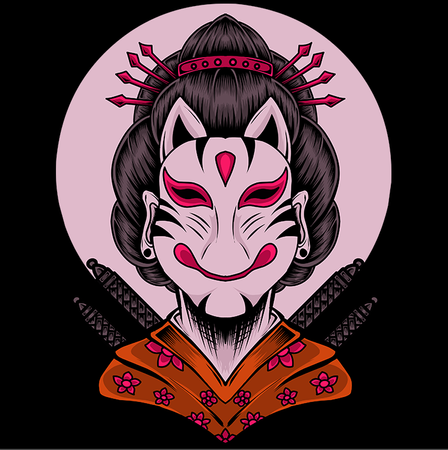 Koszulka Samuraj WYBIERZ KOLOR KOSZULKI I FASON