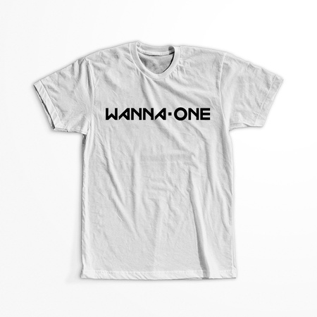 Koszulka Biała Wanna One WYBIERZ KOLOR KOSZULKI I FASON