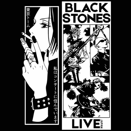 Koszulka Czarna Nana - WYBIERZ KOLOR KOSZULKI I FASON