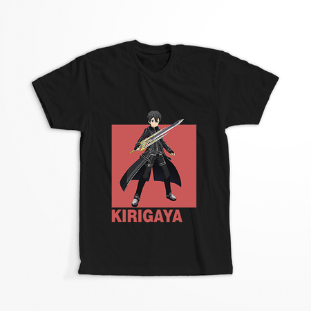 Koszulka Czarna Sword Art Online WYBIERZ KOLOR KOSZULKI I FASON