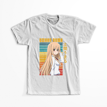 Koszulka Biała Himoto! Umaru-chan  WYBIERZ KOLOR KOSZULKI I FASON