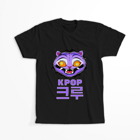 Koszulka Czarna KPop Demon Hunters WYBIERZ KOLOR KOSZULKI I FASON