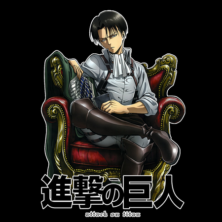 Koszulka Czarna Attack on titan WYBIERZ KOLOR KOSZULKI I FASON