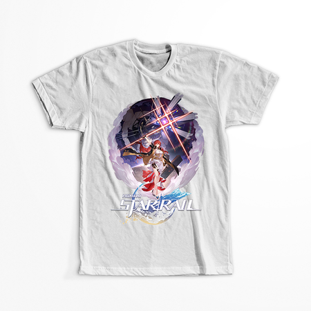 Koszulka  Czarna - Honkai Star Rail  - Himeko WYBIERZ KOLOR KOSZULKI I FASON