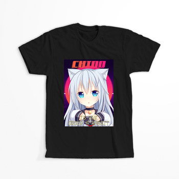 Koszulka Czarna - Is the Order a Rabbit? - WYBIERZ KOLOR KOSZULKI I FASON