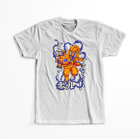 Koszulka Biała Naruto / Boruto - WYBIERZ KOLOR KOSZULKI I FASON